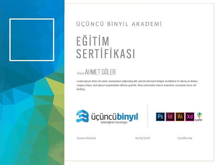 kurum başarı sertifikası uzmanlık sertifikası